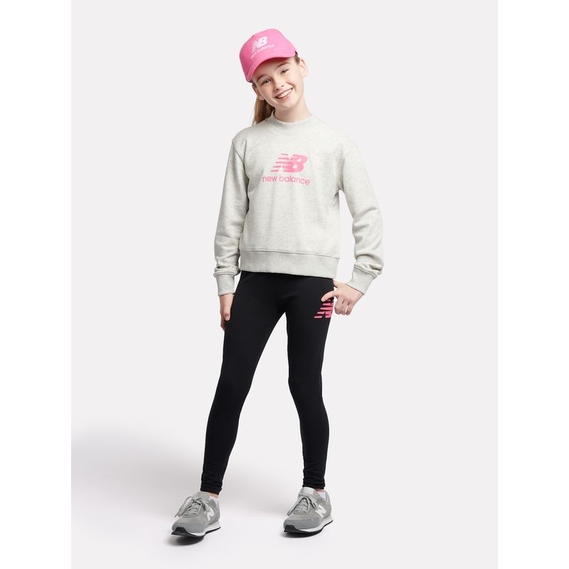 Tuta New Balance bimba grigio