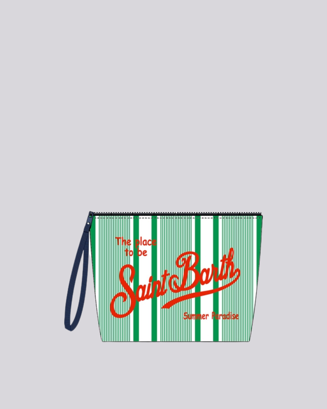 Pochette Saint Barth Verde