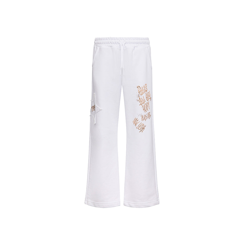 Pantalone zampa bimba STARTER avorio