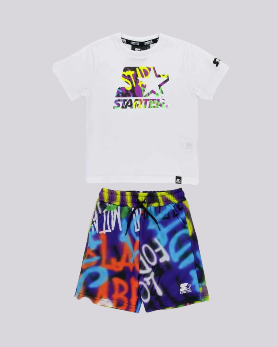 COMPLETO BIMBO T-SHIRT + BERMUDA STARTER FANTASIA