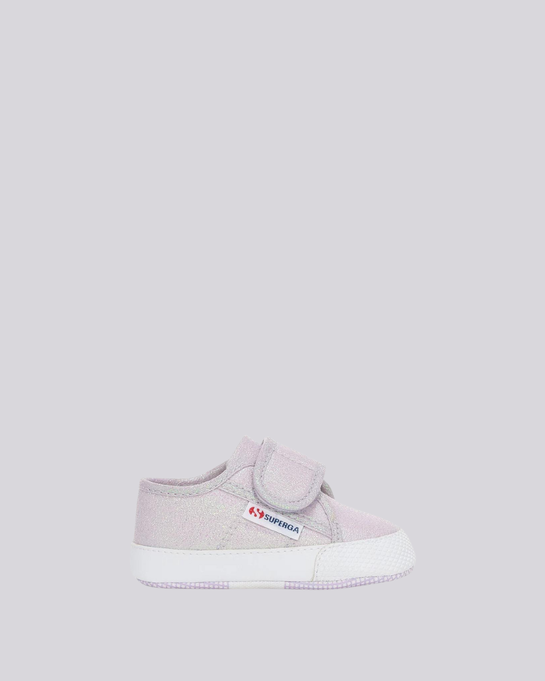 Superga 4006 Baby STRAP LAME PASTEL LILLA IRIDESCENT