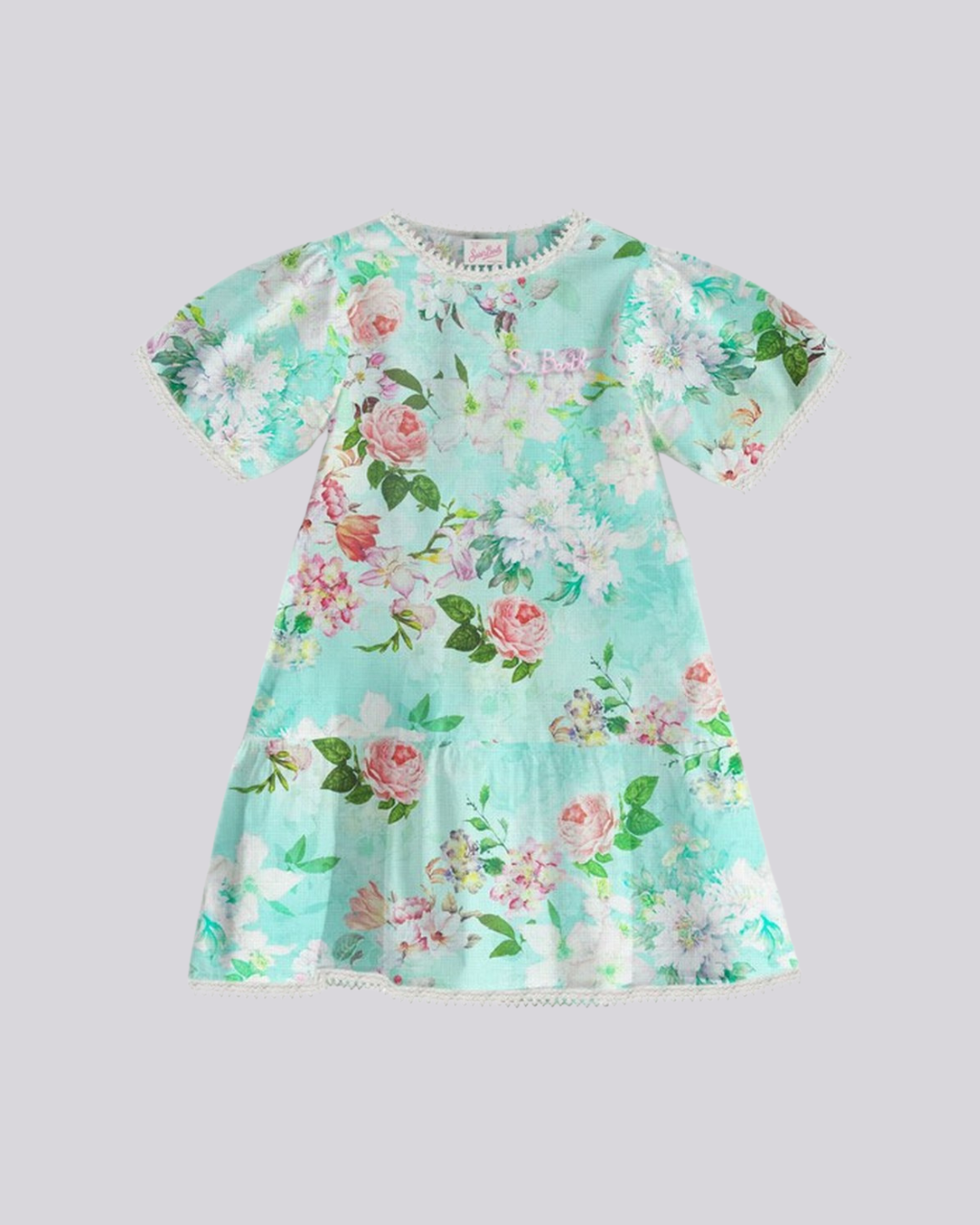 Vestito fiori Saint Barth bimba //