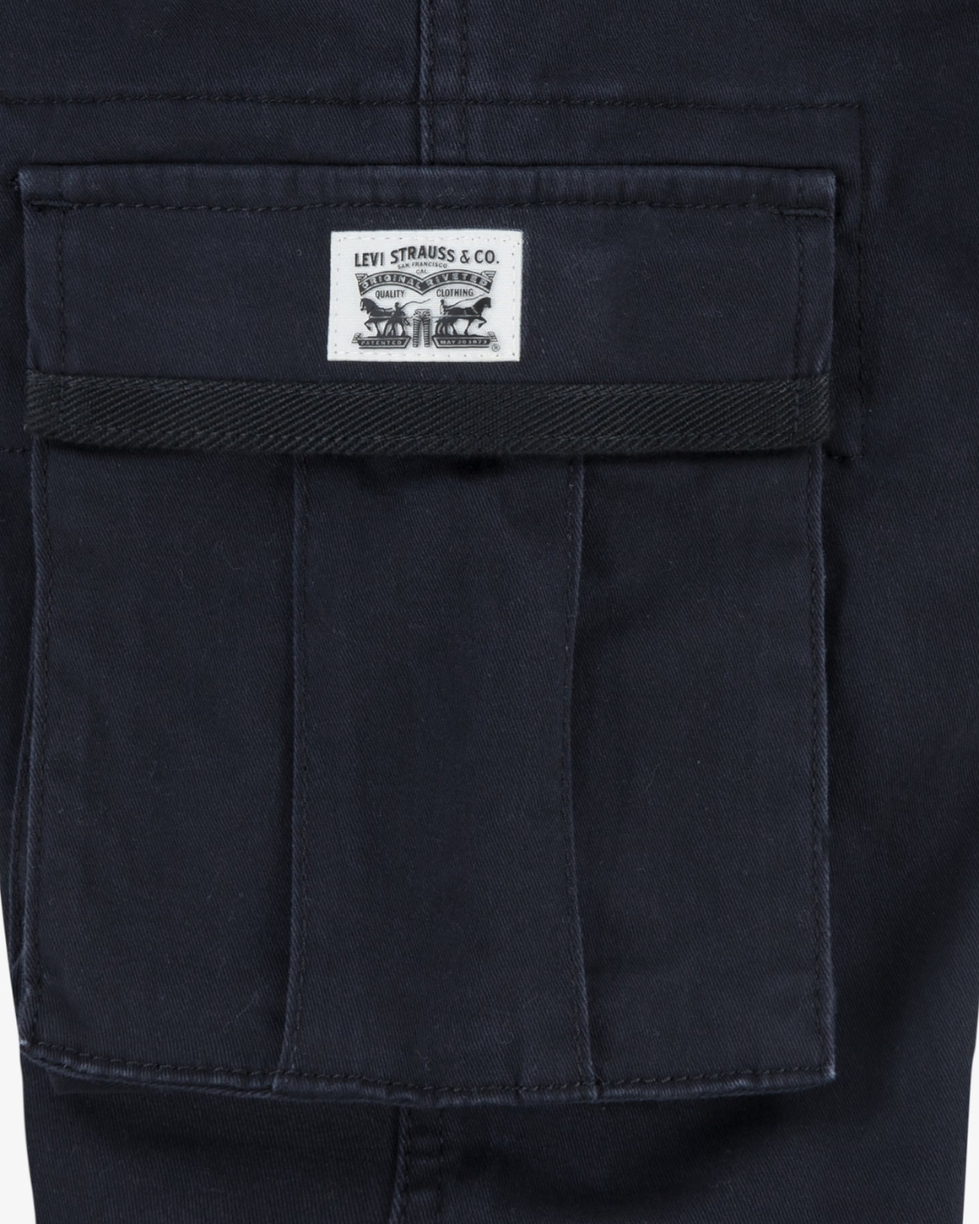 Levi's pantalone cargo bimbo nero