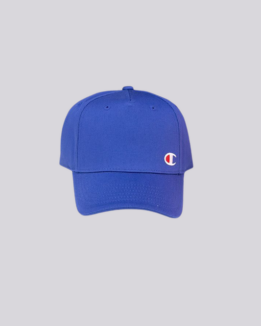 Cappello con visiera - azzurro