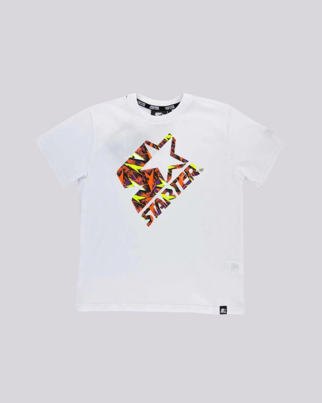 T-shirt bianca con logo - 1259 UB ST