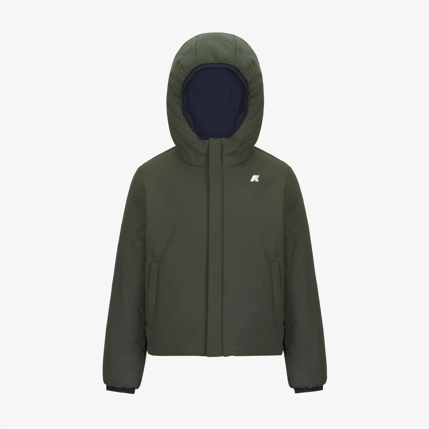 K-WAY GIACCA invernale P.JACK ST WARM DOUBLE blue verde