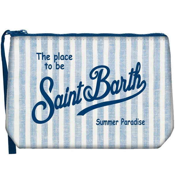 Pochette Saint Barth - ALINE LINEN STRIPES V 31
