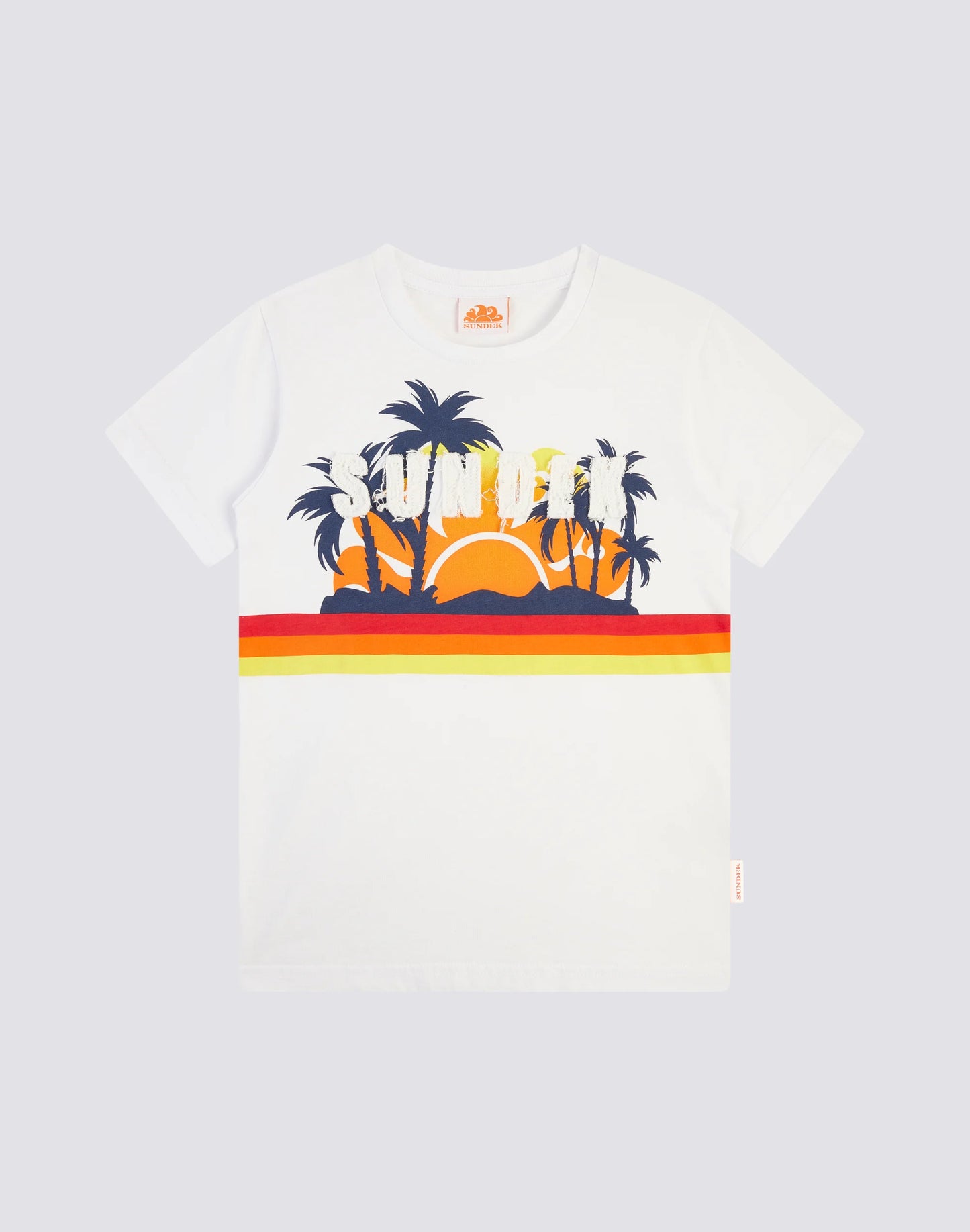T-SHIRT MANICA CORTA STAMPA SUNDEK SUNSET