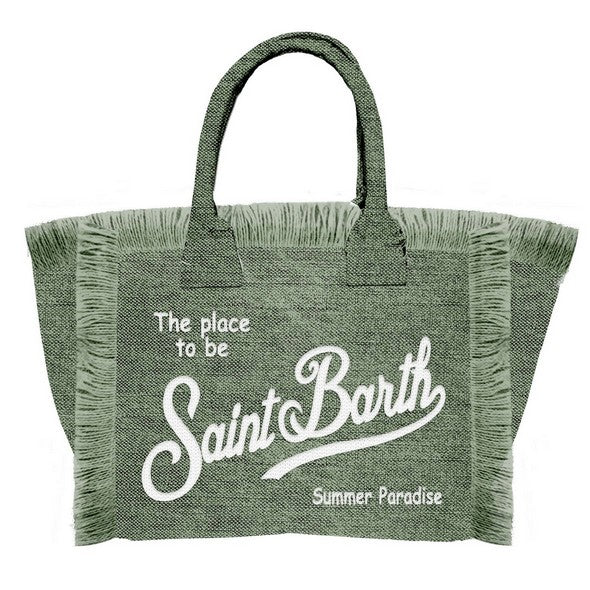 borsa COLETTE LINEN 52 MILITARY
