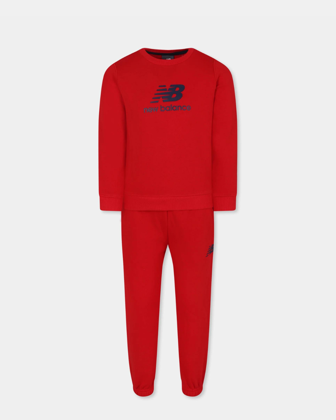 Completo felpa baby New Balance rosso per bambino