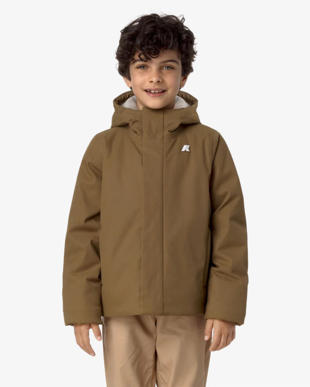K-WAY Giacca invernale P.JACKO TWILL MARMOTTA beige