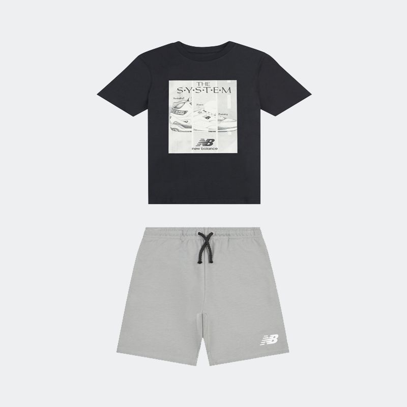 Completino New Balance bimbo nero