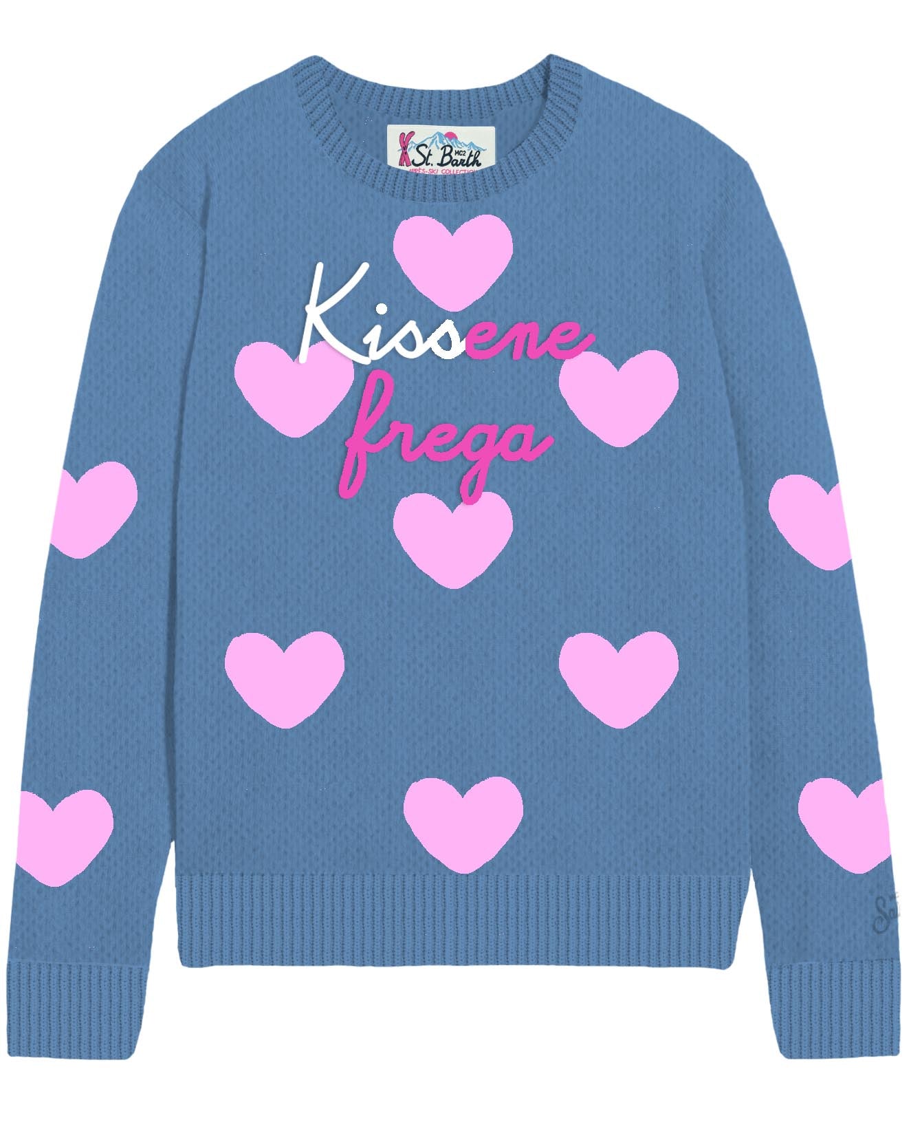 Maglia girocollo bambina Saint Barth Kissenefrega