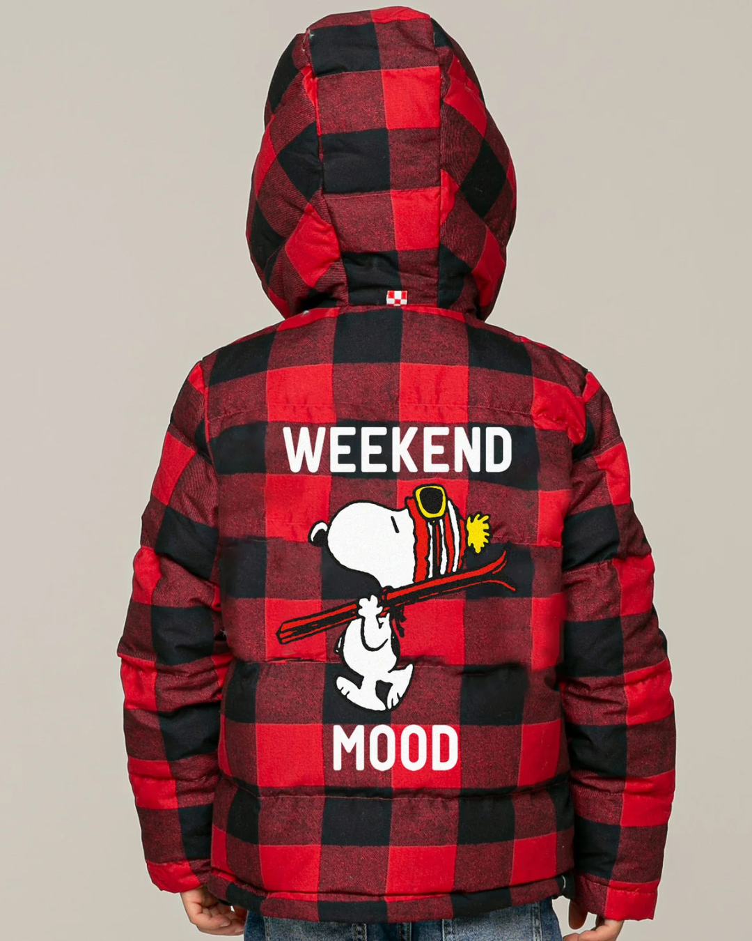 Mc2 Saint Barth Piumino imbottito da bambino con cappuccio stampa Snoopy | Peanuts Special Edition