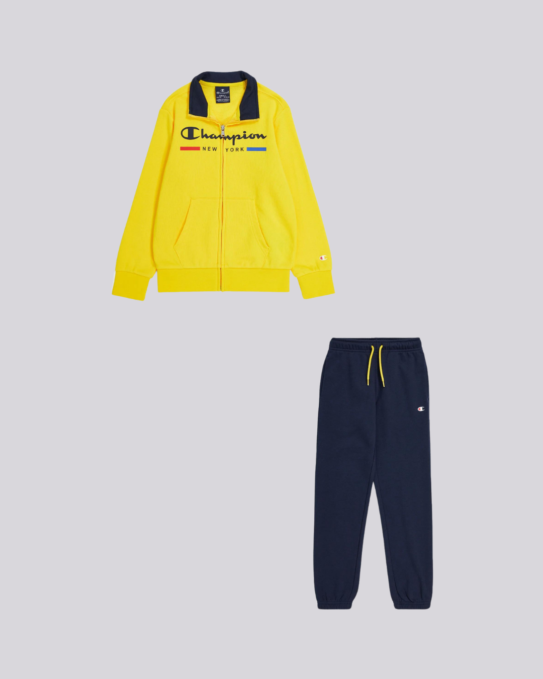Tuta Champion Garzata Bambino - giallo