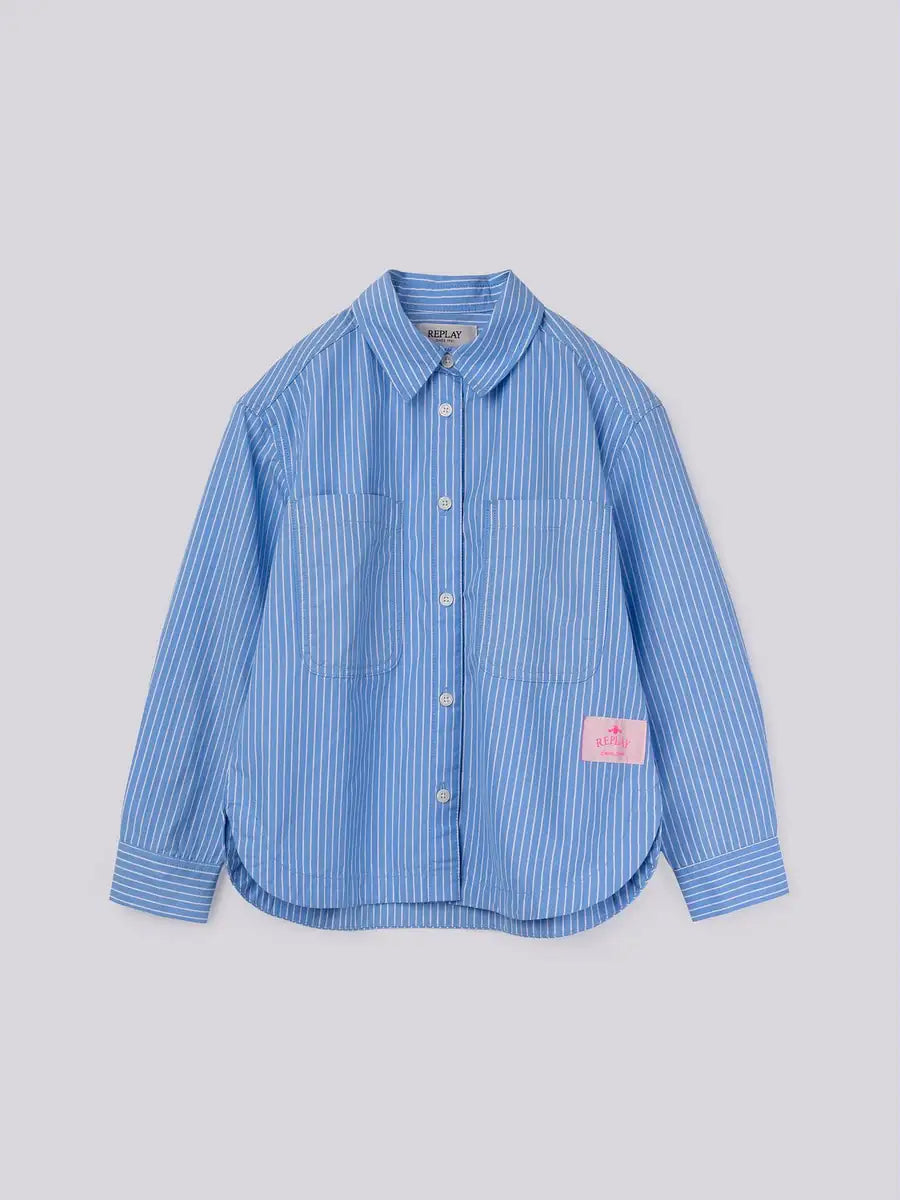 CAMICIA IN COTONE A RIGHE