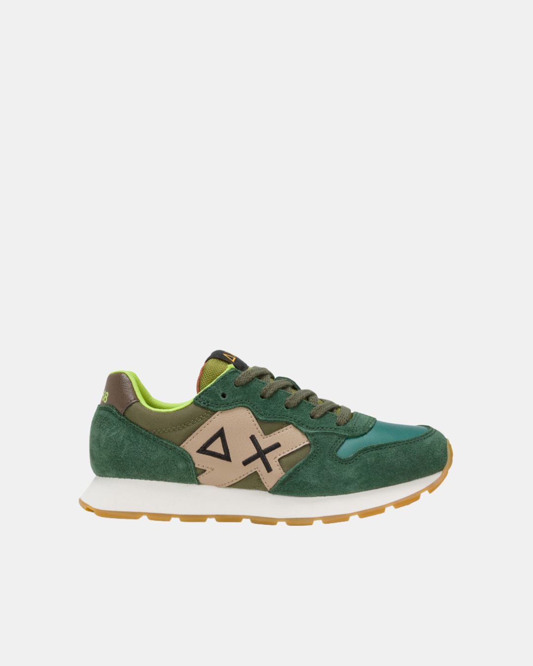 Scarpa bambino Boy's Jaki Bicolor verde scuro