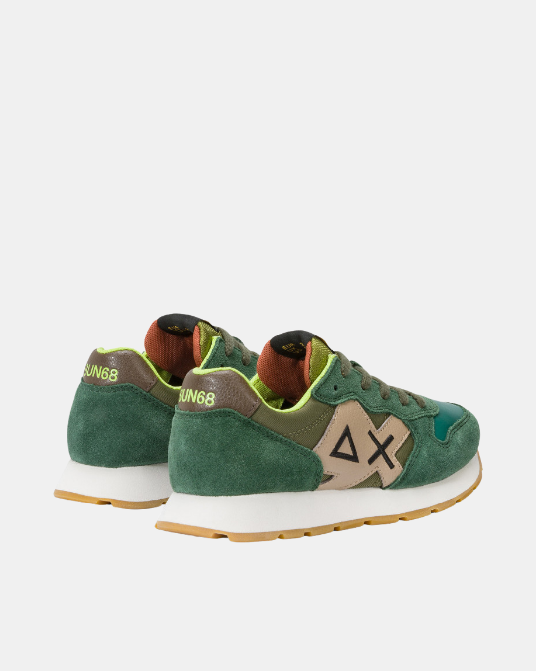 Scarpa bambino Boy's Jaki Bicolor verde scuro