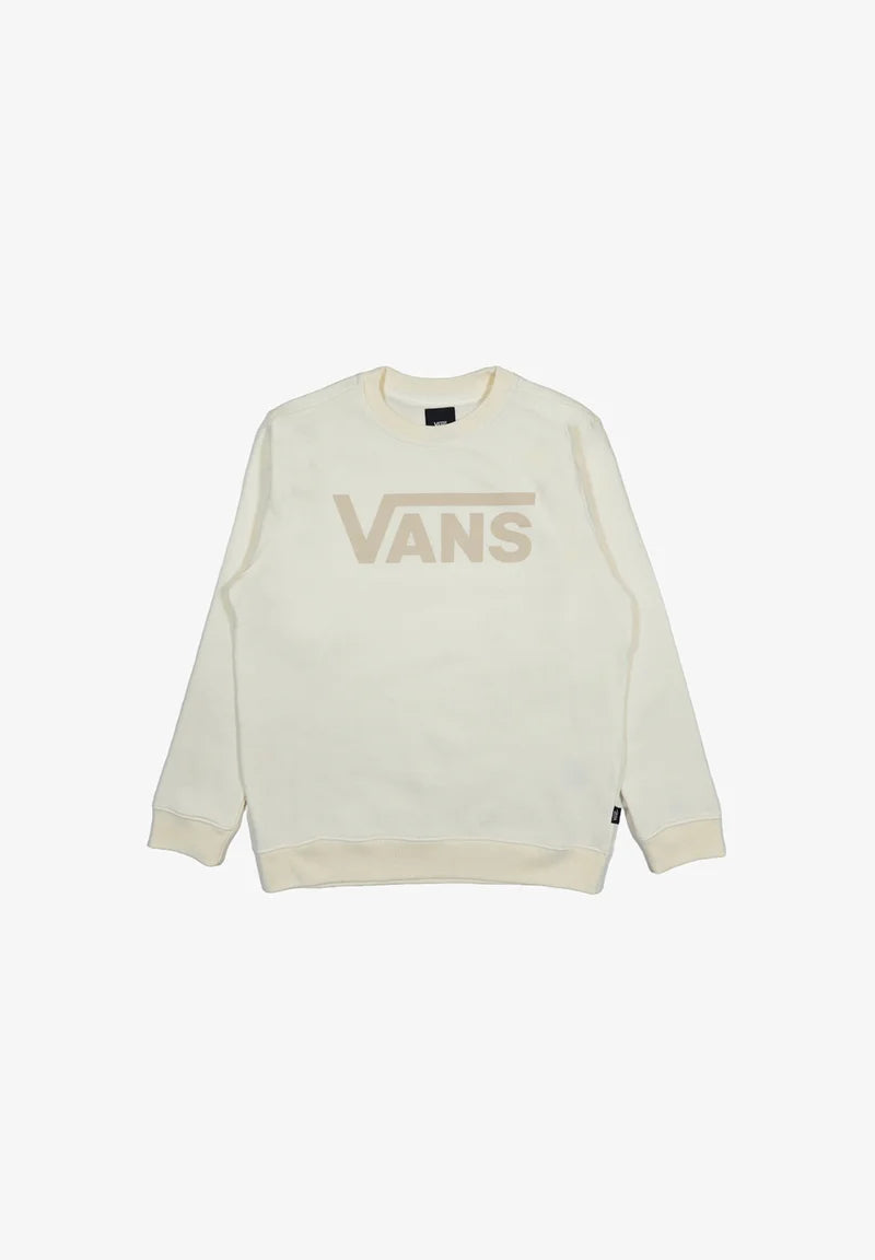 Felpa VANS GIROCOLLO crema a maniche lunghe Bambino/a
