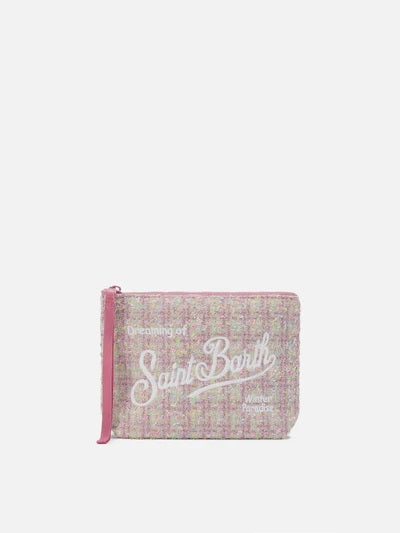 pochette Saint Barth - Aline TWEED 21 LUREX EMB