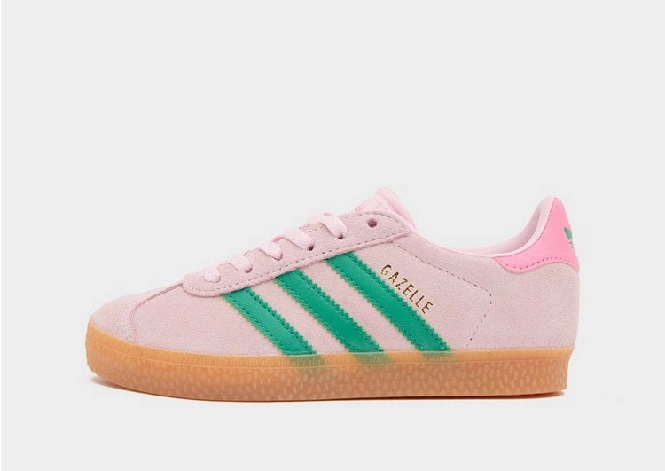 Scarpa Adidas GAZELLE rosa verde