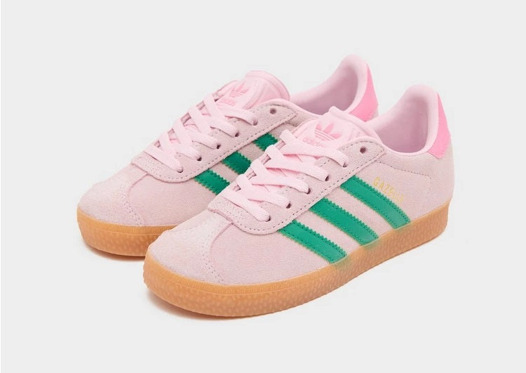 Scarpa Adidas GAZELLE rosa verde