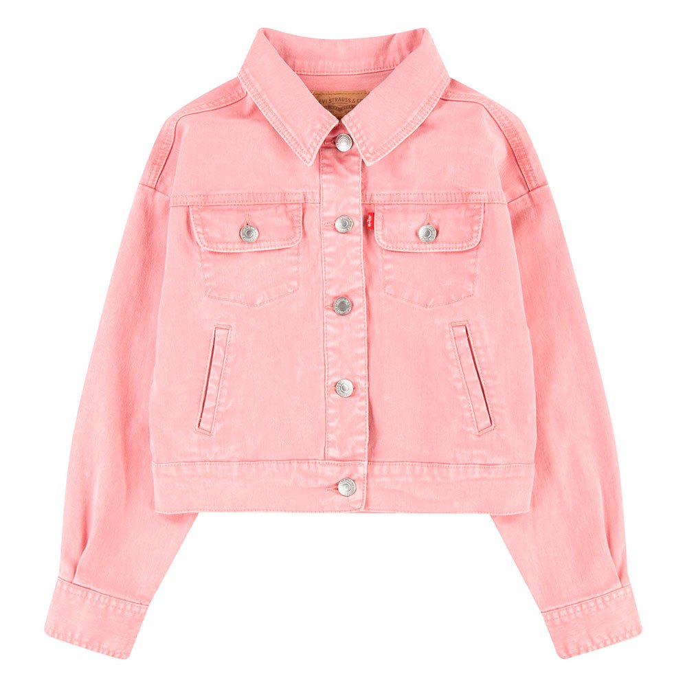 giubbino jeans bimba 3EH045-AED rosa