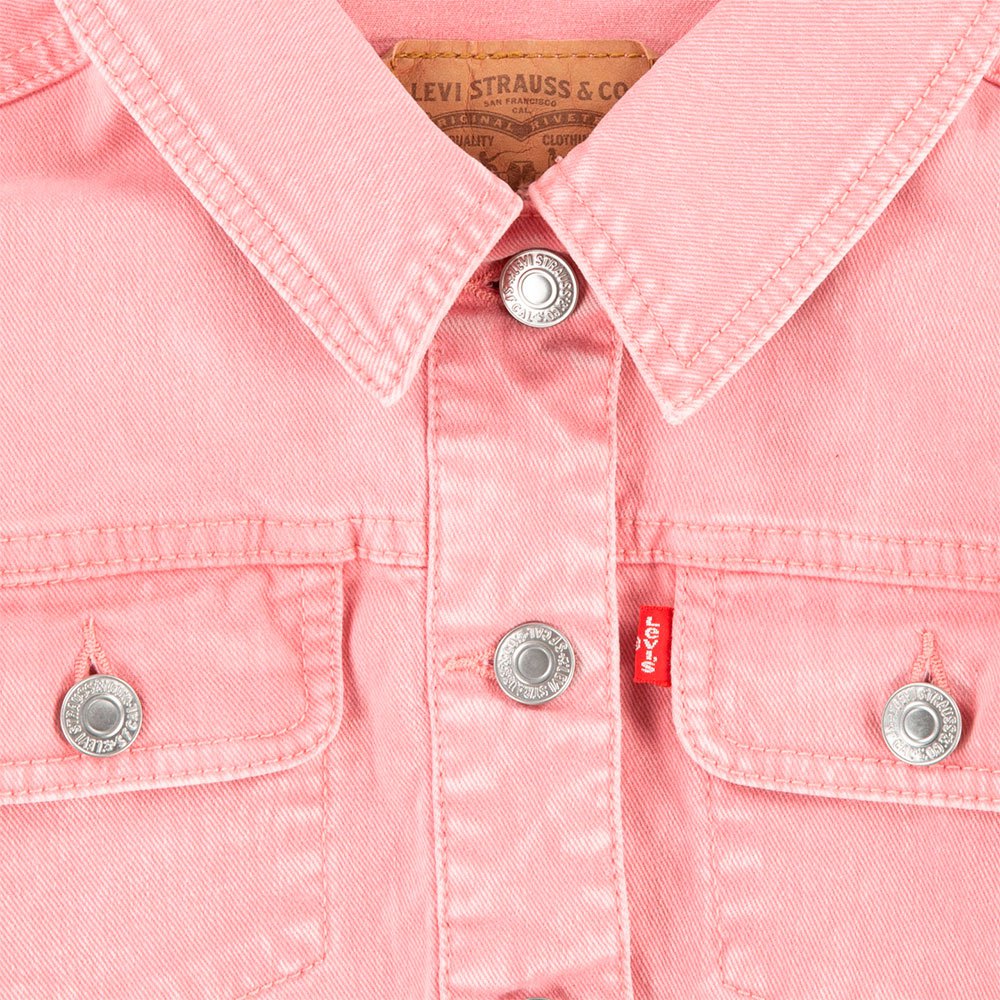 giubbino jeans bimba 3EH045-AED rosa