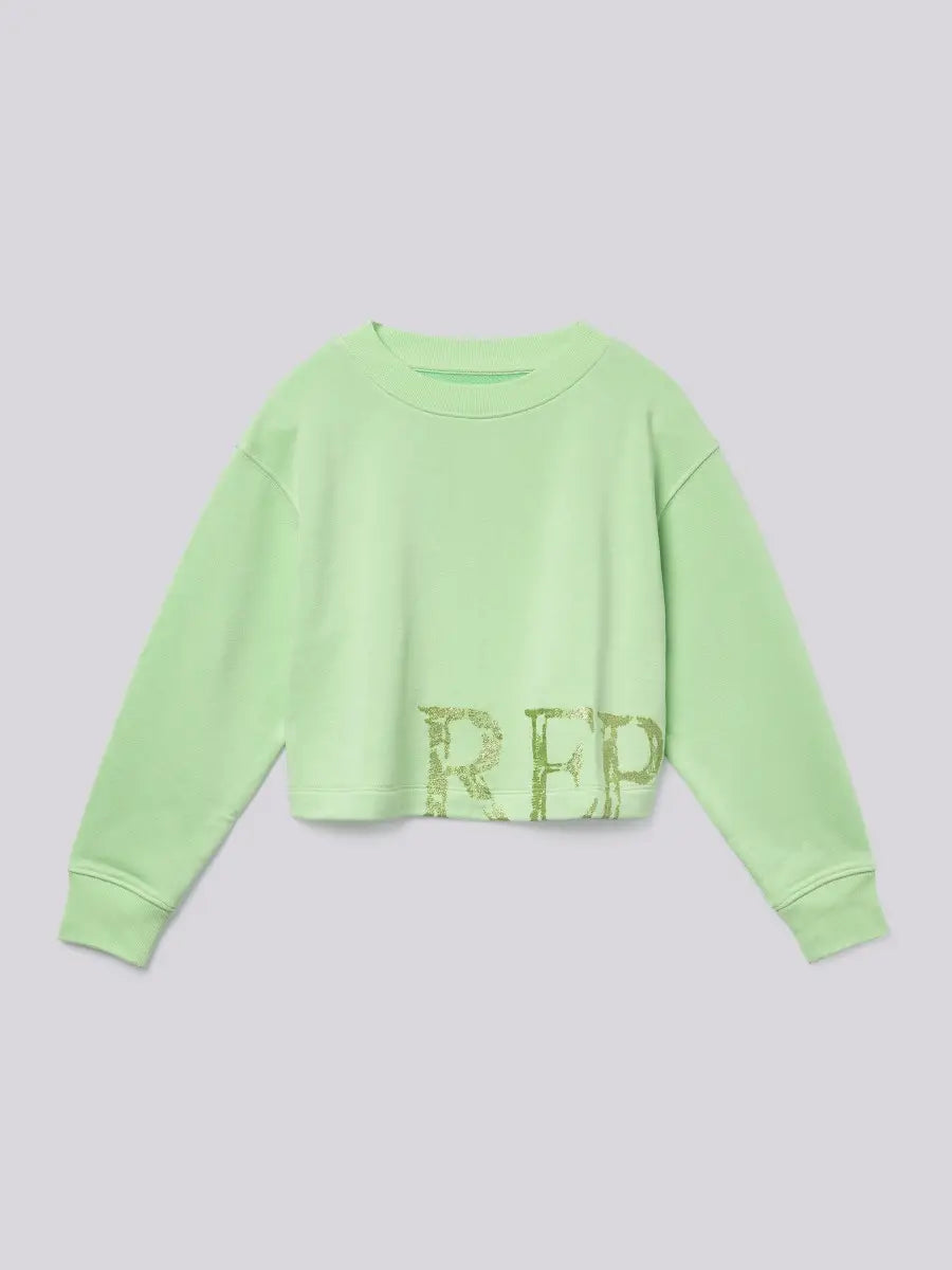 Felpa Cropped Replay