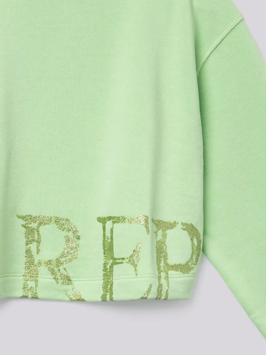Felpa Cropped Replay