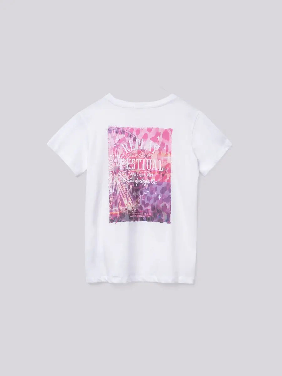 T-shirt in Jersey con Stampa