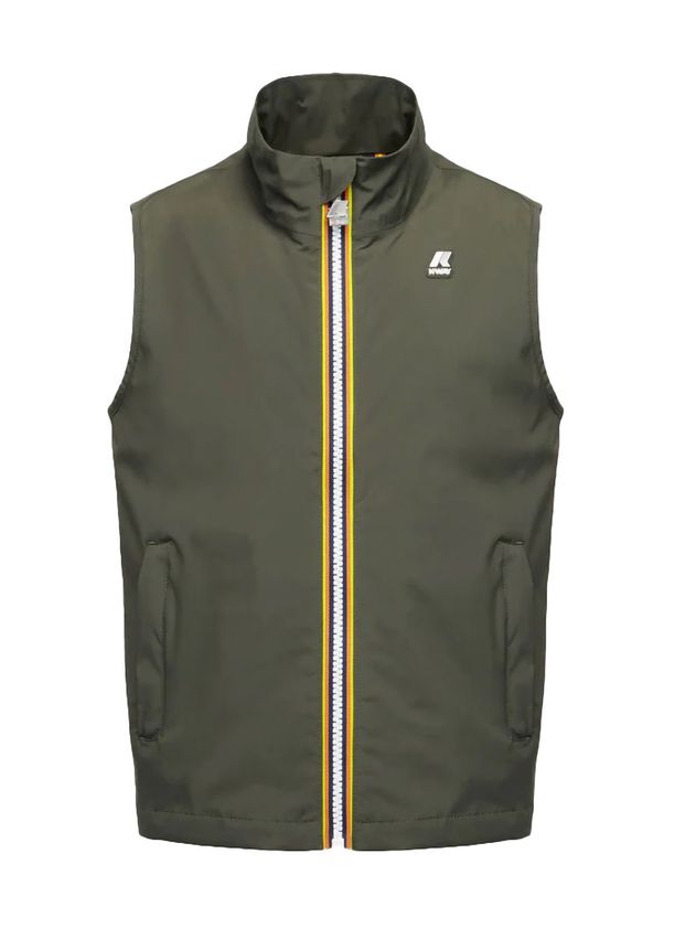 K-WAY SMANICATO unisex verde militare
