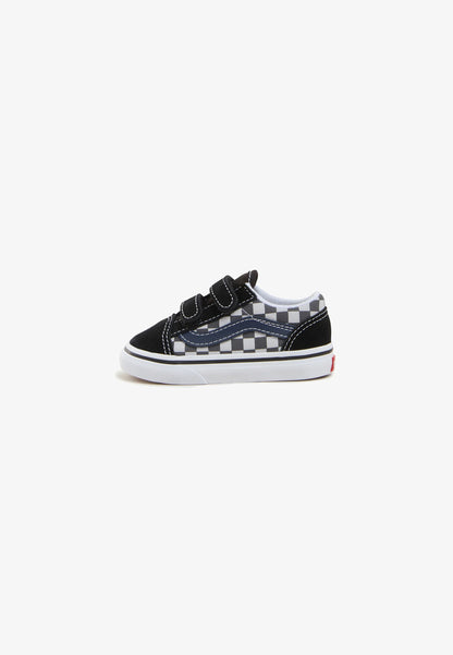 scarpa Vans OLD SKOOL V TONAL CHECK BLUE