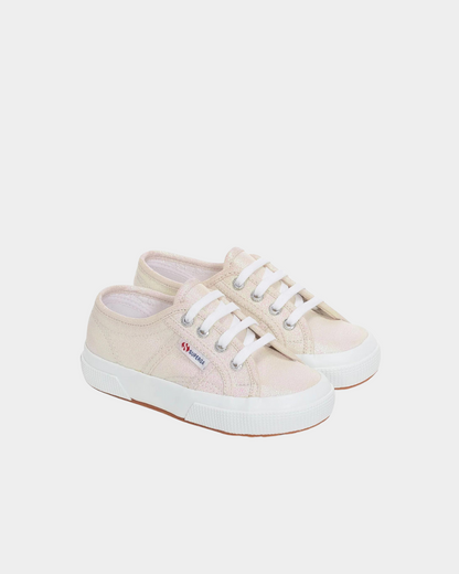 SUPERGA S002J20  A1F BEIGE LT IRIDESCENT 2750-LAMEJ