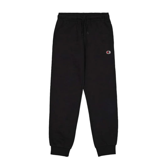 Pantalone felpato nero Champion