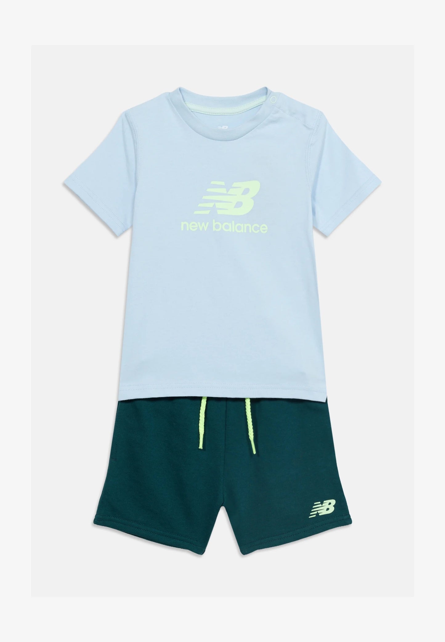 Set New Balance azzurro verde baby