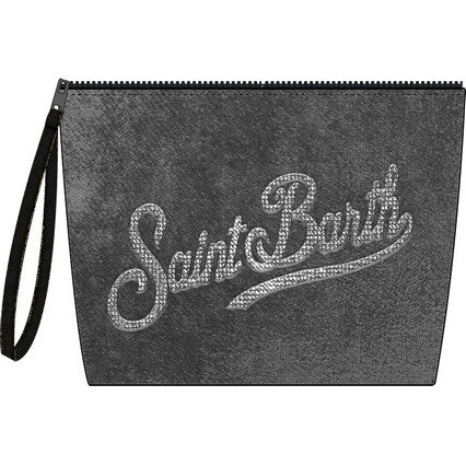 pochette Saint Barth - Aline W VELVET 00 STRASS