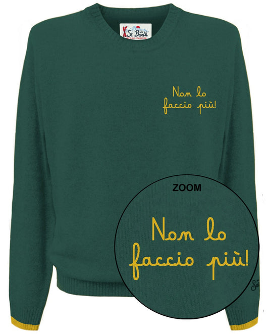 Maglia girocollo bambino Saint Barth Non lo faccio più