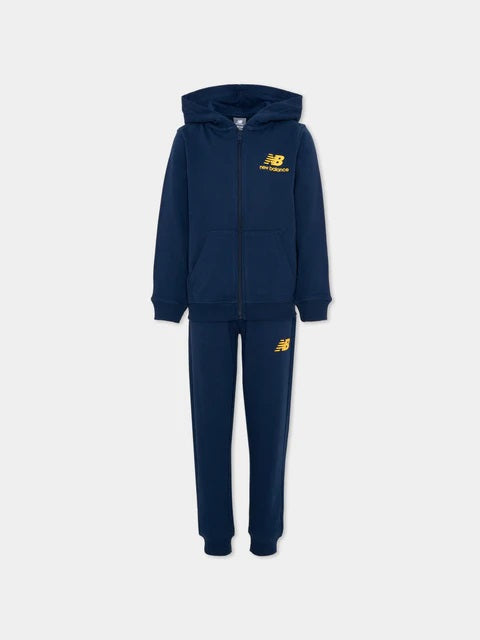 Tuta Cappuccio New Balance bimbo blu