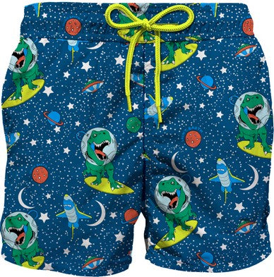 costume da bagno SPACE REX 61 azzurro