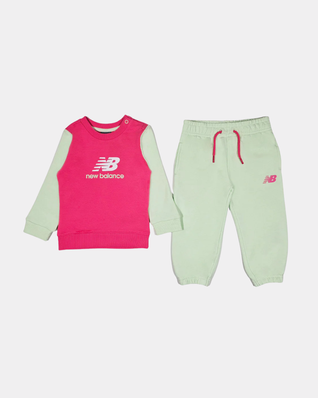 new balance Tuta Baby  garzata fuxia