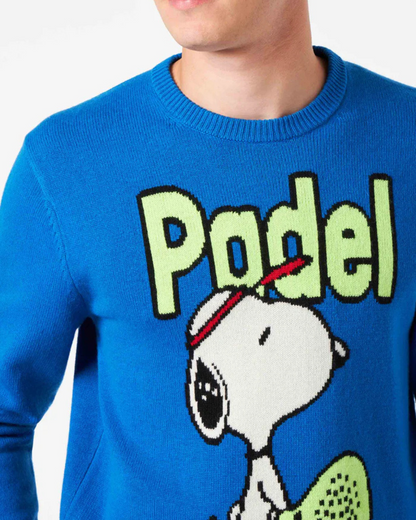 Mc2 Saint Barth Maglione girocollo Bambino Snoopy Padel
