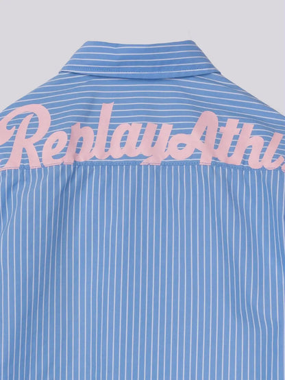 CAMICIA IN COTONE A RIGHE