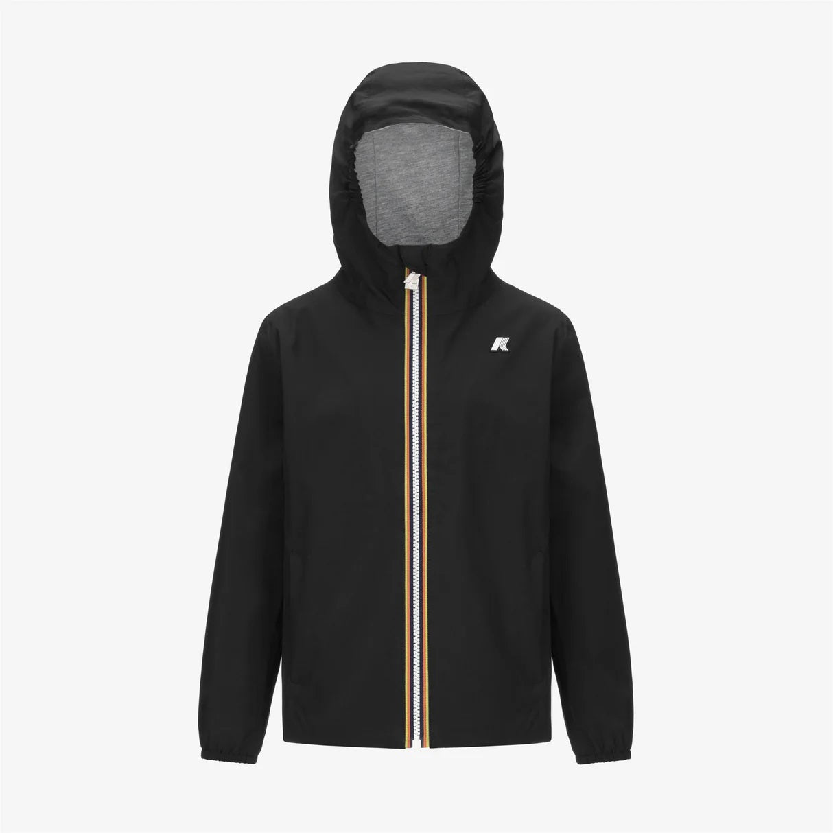 K-way bambina NERO foderato cotone