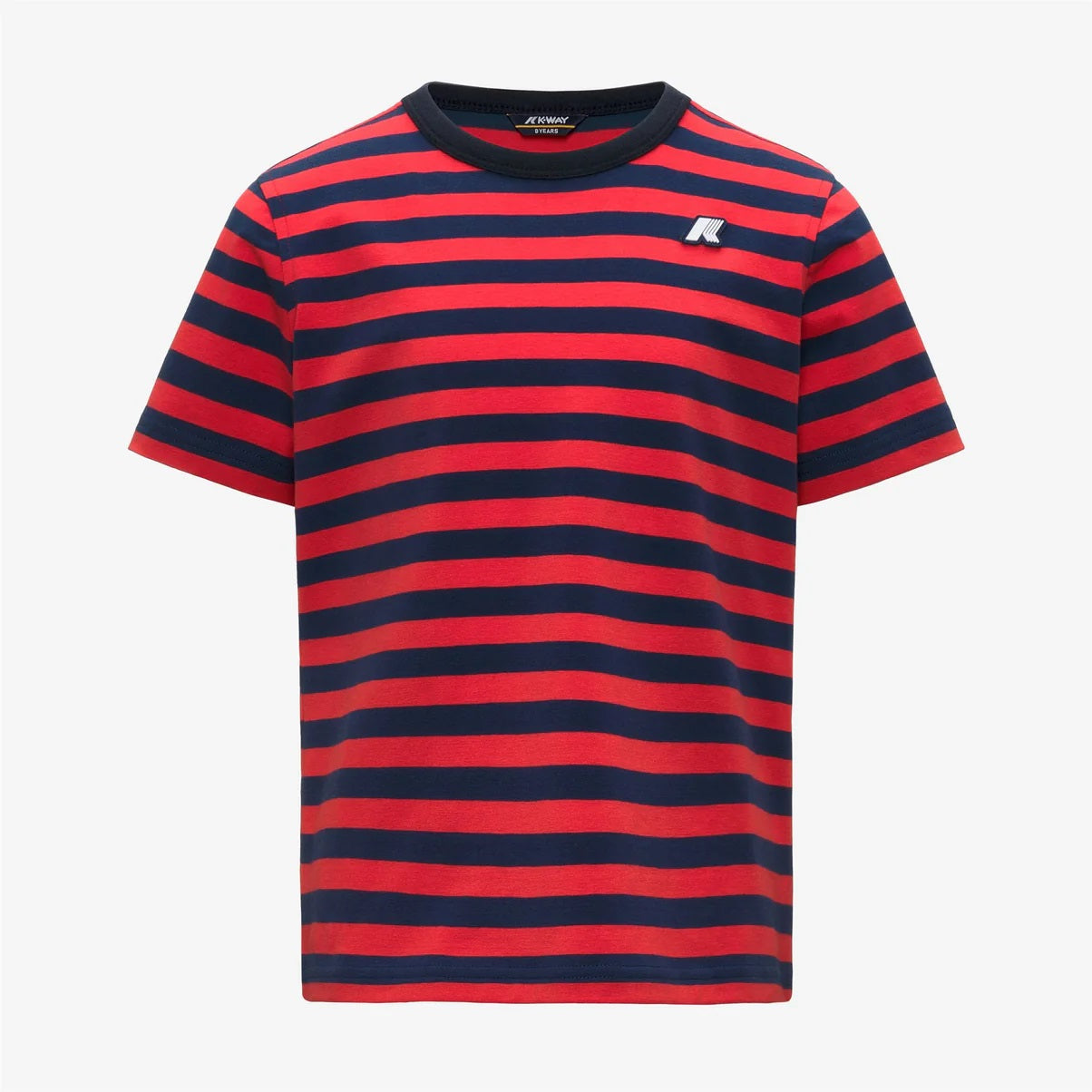 T-SHIRT Bambino Righe Rosso Blu m/m
