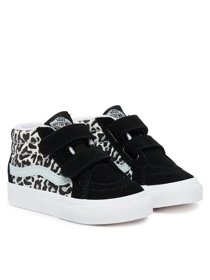 scarpa Vans da bambina leopard glitter pastel BI