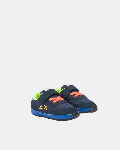 Scarpa Baby navy blue BOY'S TOM FLUO (NEW BORN)