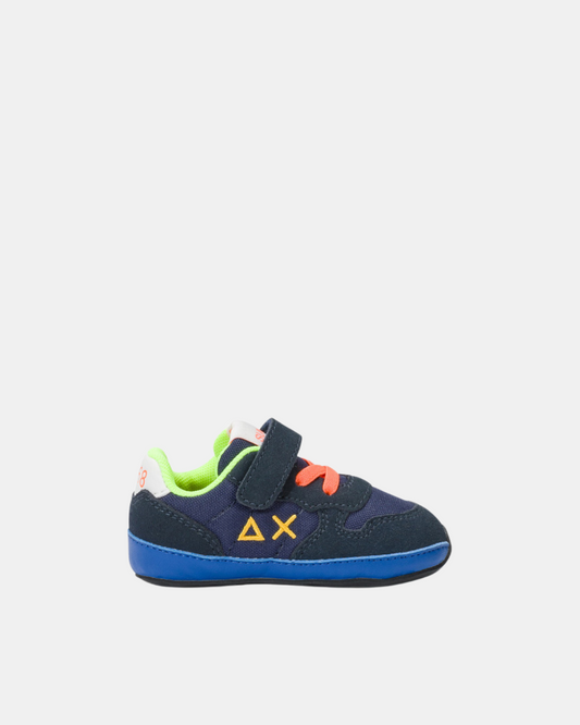 Scarpa Baby navy blue BOY'S TOM FLUO (NEW BORN)