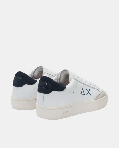 Scarpa BAMBINO Boy's Street Leather bianco/blu