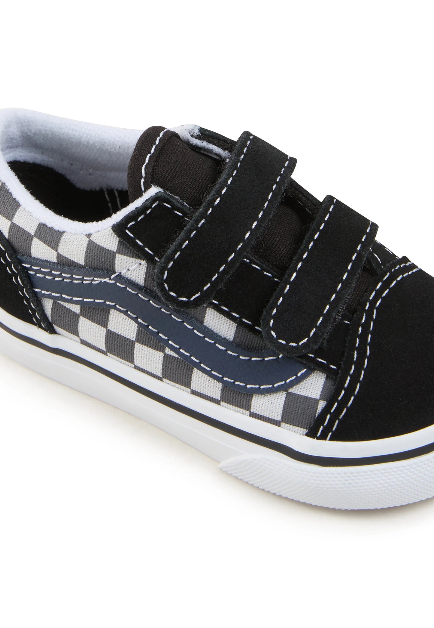 scarpa Vans OLD SKOOL V TONAL CHECK BLUE